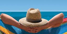man in beach
