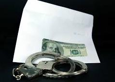 money and handcuff 